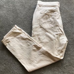 KOTN High Waist Tapered Trouser in Natural, 8